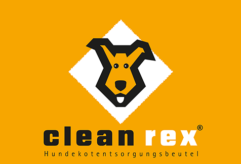 Logo Clean Rex mit Hund